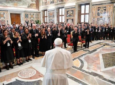 El Papa Francisco recibió a las Universidades de la Red para el Cuidado de la Casa Común